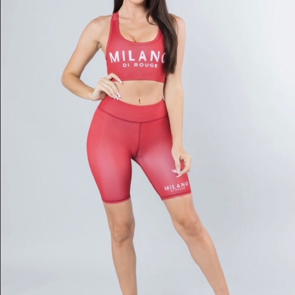Red Milano set - Picture 2 of 2
